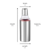 Kraft Stainless Steel Oil Dispenser I Oil Pourer I Oil Bottle I Leak- proof Lid I