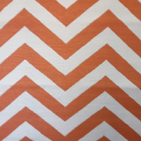 5' x 7' Chevron Outdoor Mat in Orange