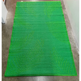 4' x 6' Palm Leaves Outdoor Mat in Green