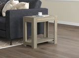 Dark Taupe Accent Table with 1 Drawer